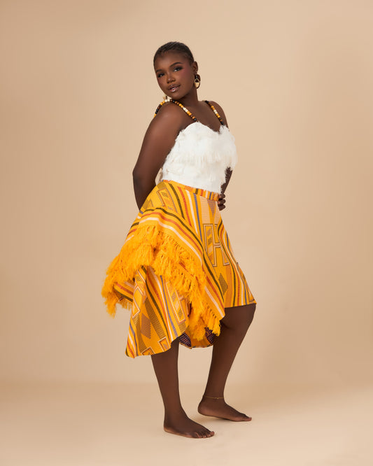 THE MODUPE FLARE SKIRT