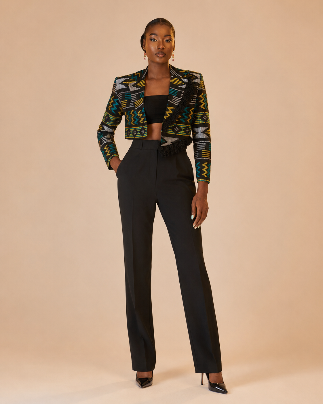 THE ZINI CROP SUIT