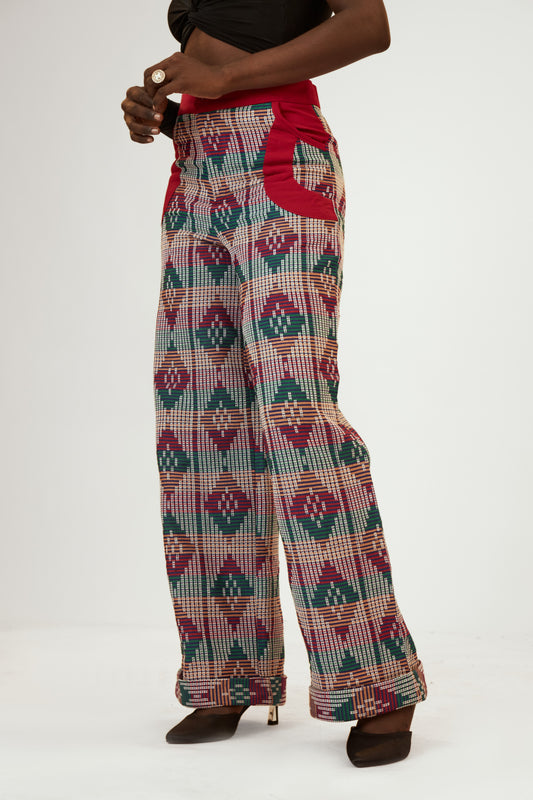 THE TEMI PALAZZO TROUSER