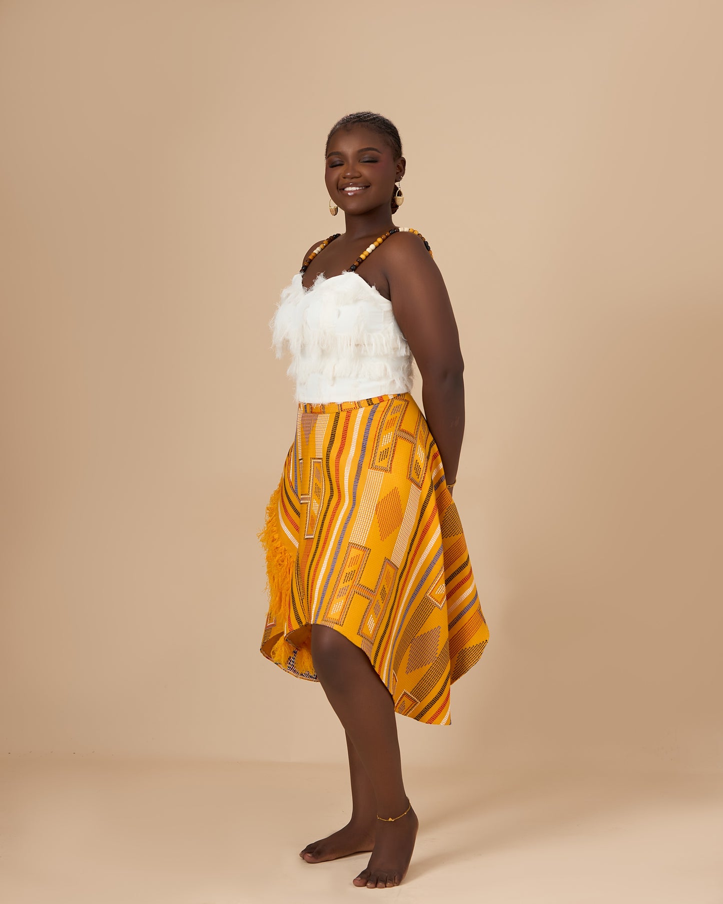 THE MODUPE FLARE SKIRT